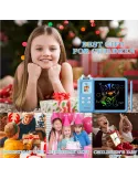 Set tableta LCD 2 in 1 pentru copii, cu cititor de carduri, MorFansi 3 ani+