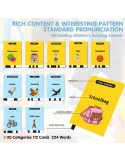 Set tableta LCD 2 in 1 pentru copii, cu cititor de carduri, MorFansi 3 ani+