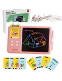 Set tableta LCD 2 in 1 pentru copii, cu cititor de carduri, MorFansi 3 ani+