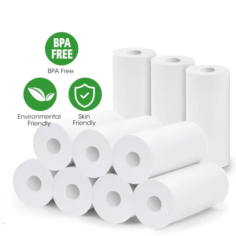 Set 10 Role de Hartie de Imprimanta Pentru Aparate Foto cu Printare