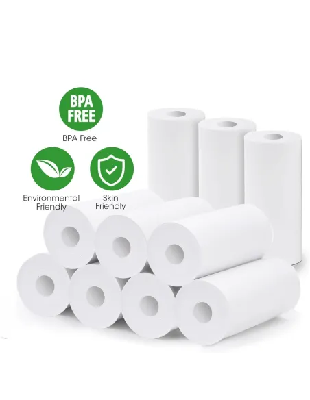 Set 10 Role de Hartie de Imprimanta Pentru Aparate Foto cu Printare