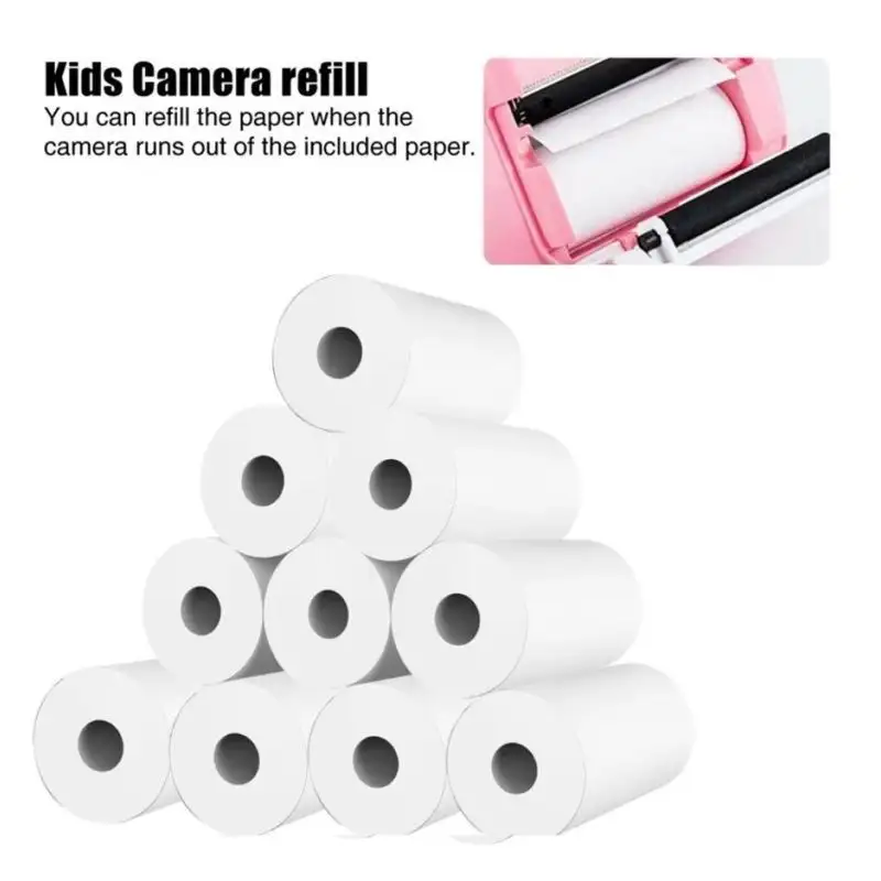 Set 10 Role de Hartie de Imprimanta Pentru Aparate Foto cu Printare