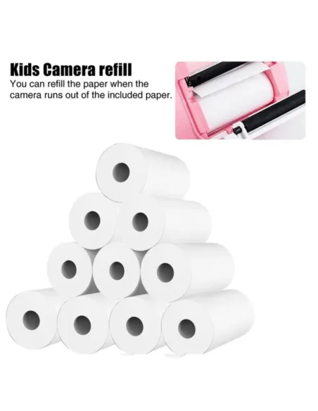 Set 10 Role de Hartie de Imprimanta Pentru Aparate Foto cu Printare