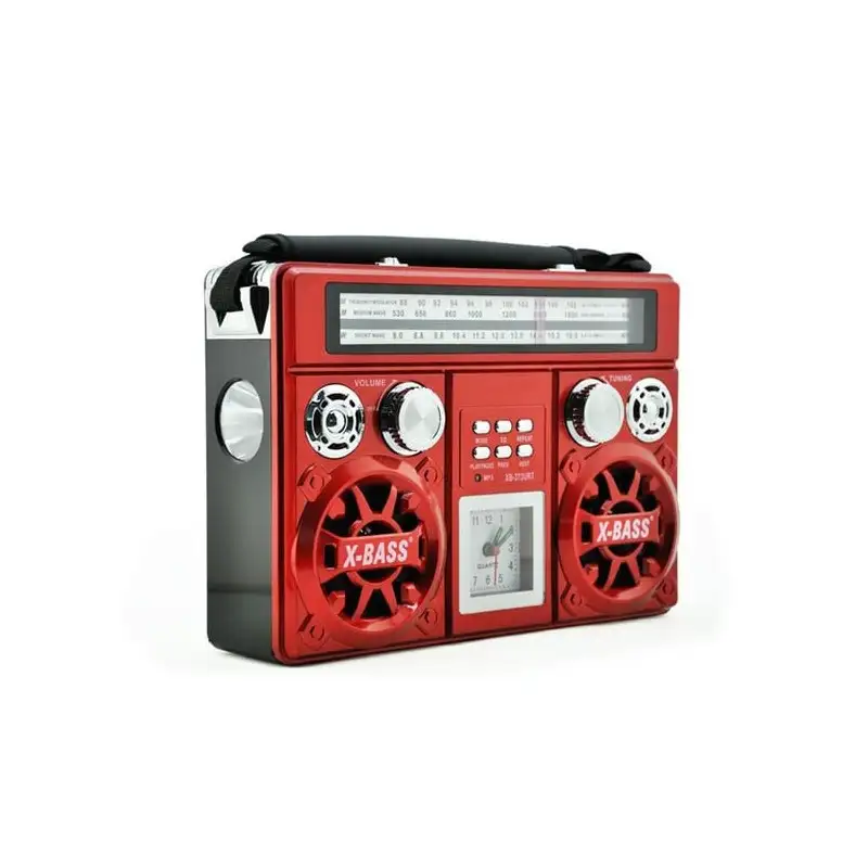 Radio portabil cu MP3 stereo cu doua difuzoare