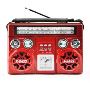 Radio portabil cu MP3 stereo cu doua difuzoare 2
