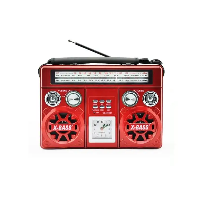 Radio portabil cu MP3 stereo cu doua difuzoare