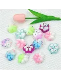 Set 6 x Jucărie Pop Fidget cu labute de pisică colorate