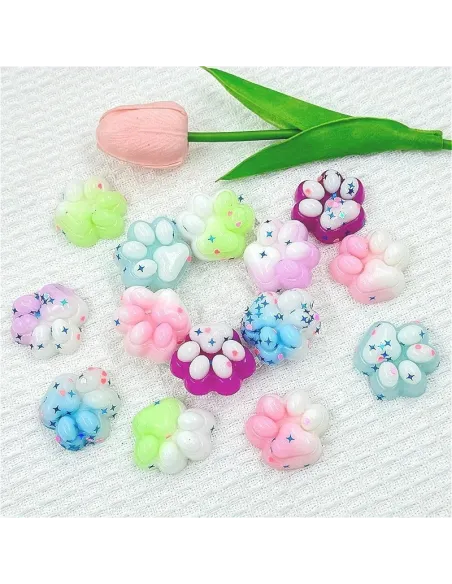 Set 6 x Jucărie Pop Fidget cu labute de pisică colorate