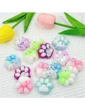 Set 6 x Jucărie Pop Fidget cu labute de pisică colorate