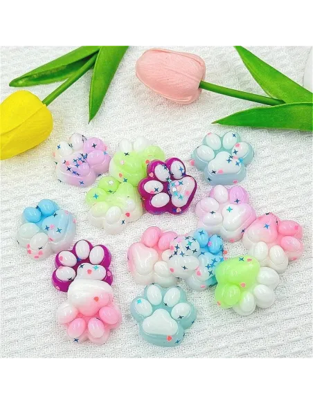 Set 6 x Jucărie Pop Fidget cu labute de pisică colorate