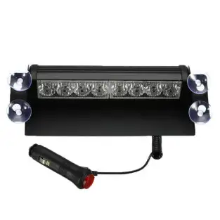 Stroboscop LED auto HB-803C rosu si albastru, 6 moduri
