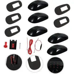 Lumini de poziție cu LED pentru cabină -impermeabile Tensiune 12V