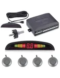 Kit 4 senzori de parcare cu display radar monitor Voltaj 12V-22mm