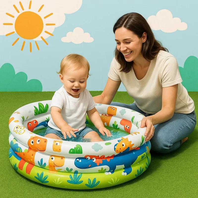 Piscina pentru copii model Dinozaur 61x22cm