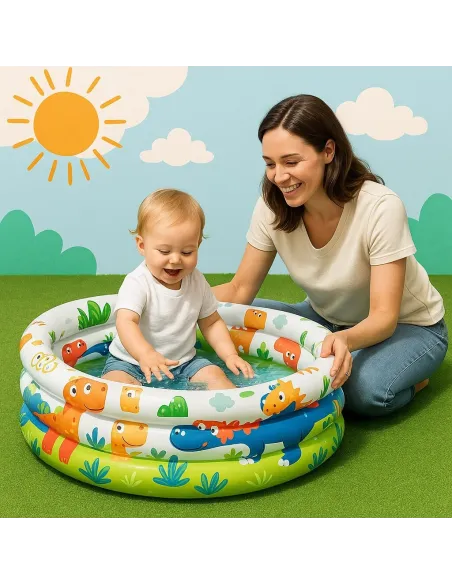 Piscina pentru copii model Dinozaur 61x22cm