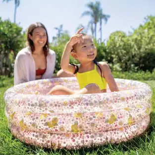 Piscină gonflabilă model floral 86 x 25 cm