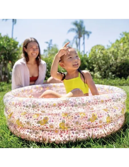 Piscină gonflabilă model floral 86 x 25 cm