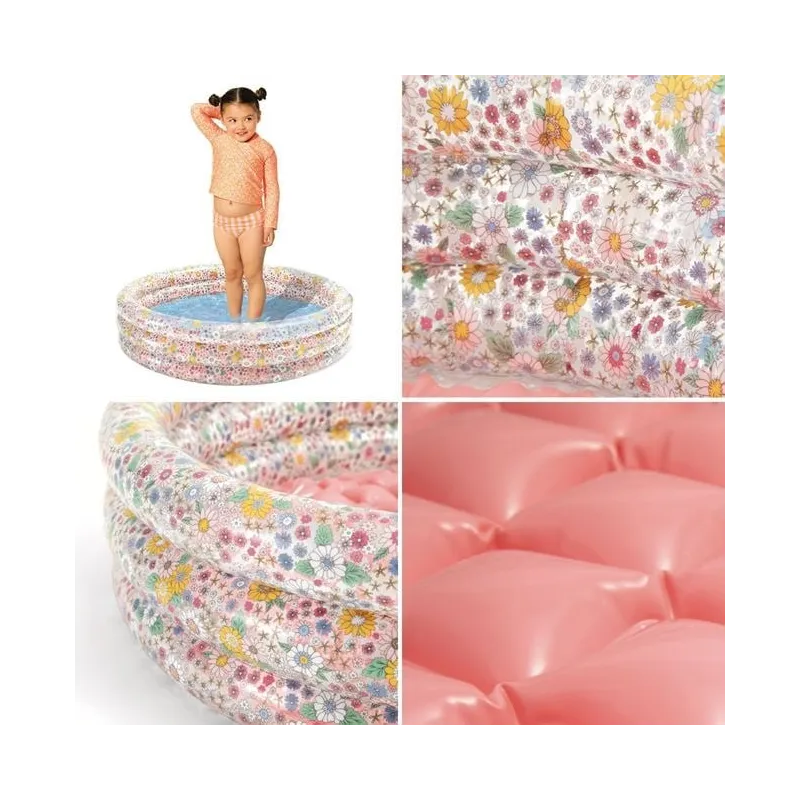 Piscină gonflabilă model floral 86 x 25 cm