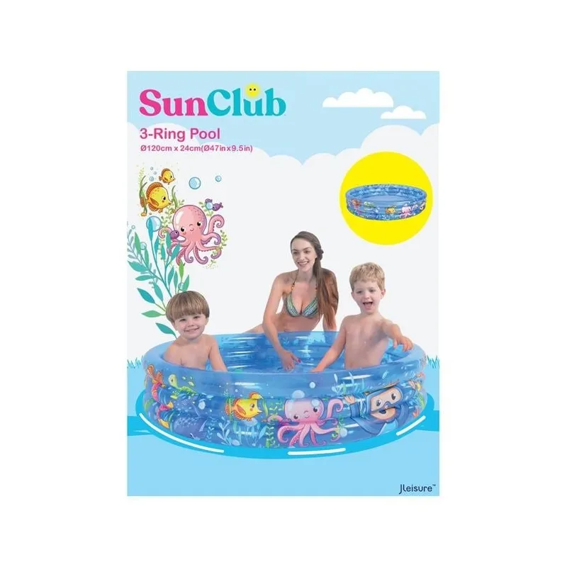 Piscina copii model Lumea Marina 1.20x0.24m