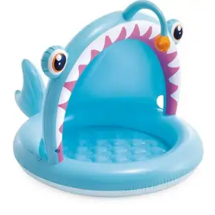 Piscina copii model pestisor 127x102x86cm bleu