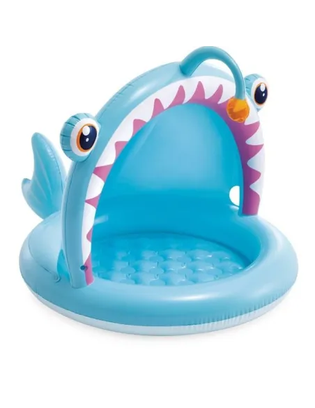 Piscina copii model pestisor 127x102x86cm bleu