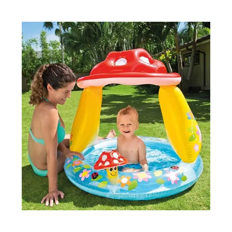 Piscina copii in forma de ciupercuta 102 x 89 cm
