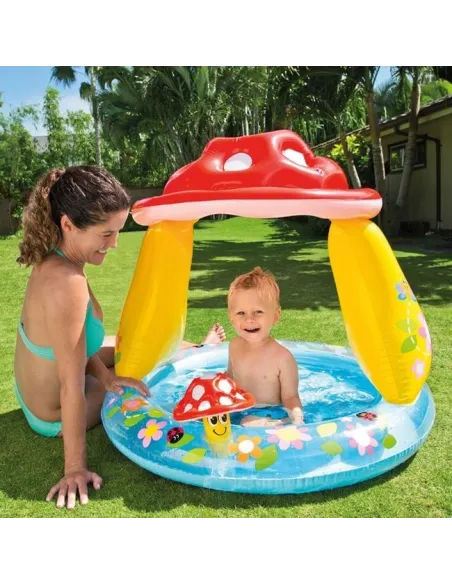 Piscina copii in forma de ciupercuta 102 x 89 cm