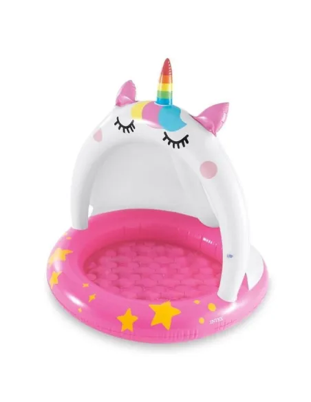 Piscina copii acoperita model Unicorn 102x102cm