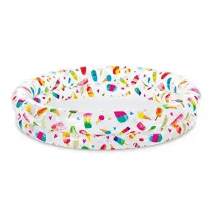 Piscina copii model Flamingo si fructe 122x25cm