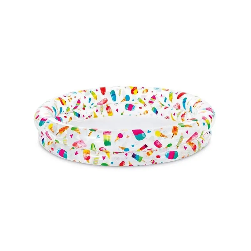 Piscina copii model Flamingo si fructe 122x25cm