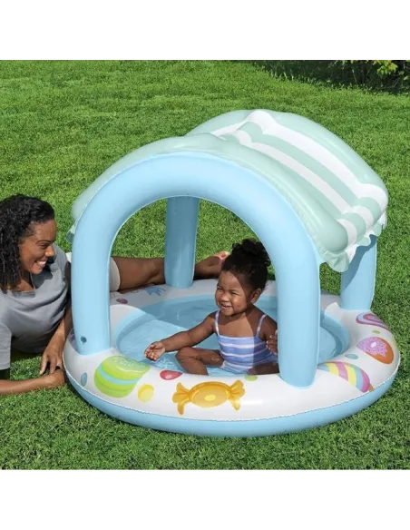 Piscina cu acoperis model inghetata 104X84cm