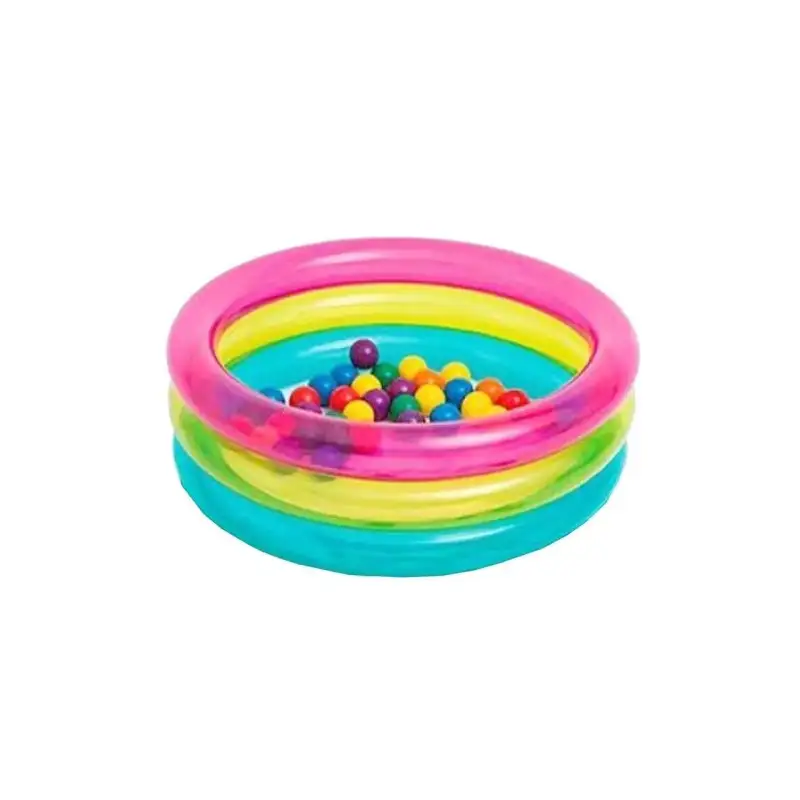Piscina cu bile colorate pentru copii 86 cm