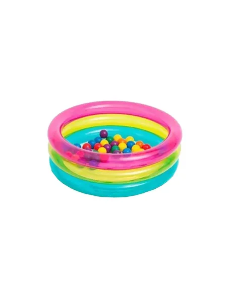 Piscina cu bile colorate pentru copii 86 cm