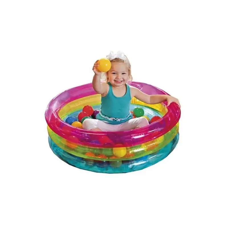 Piscina cu bile colorate pentru copii 86 cm