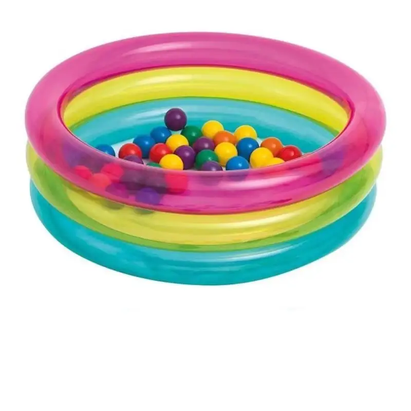 Piscina cu bile colorate pentru copii 86 cm