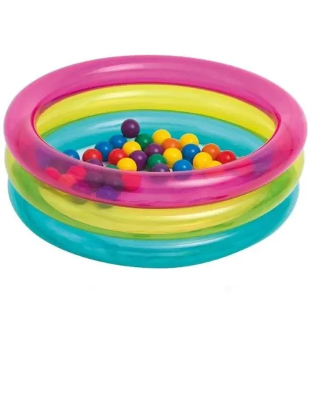 Piscina cu bile colorate pentru copii 86 cm