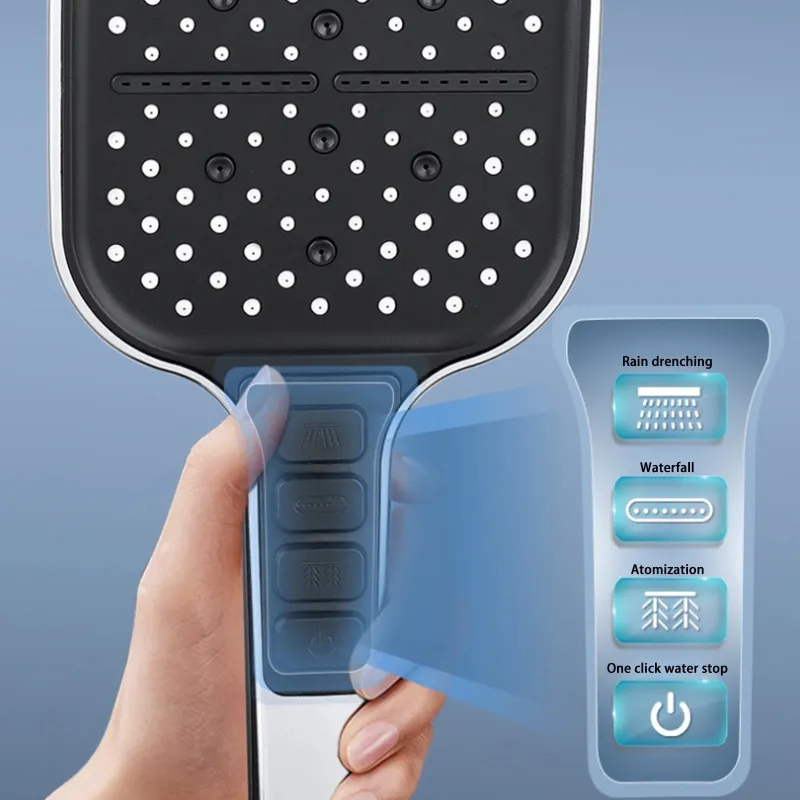 Pară de duș profesională cu tehnologie de creștere a presiunii