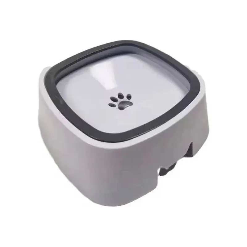 Bol pentru pentru apa anti-stropire pentru animale cu sistem antialunecare 21 cm X 21 cm