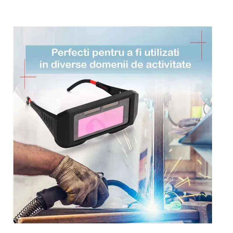 Ochelari de protectie pentru sudura, automati cu cristale lichide