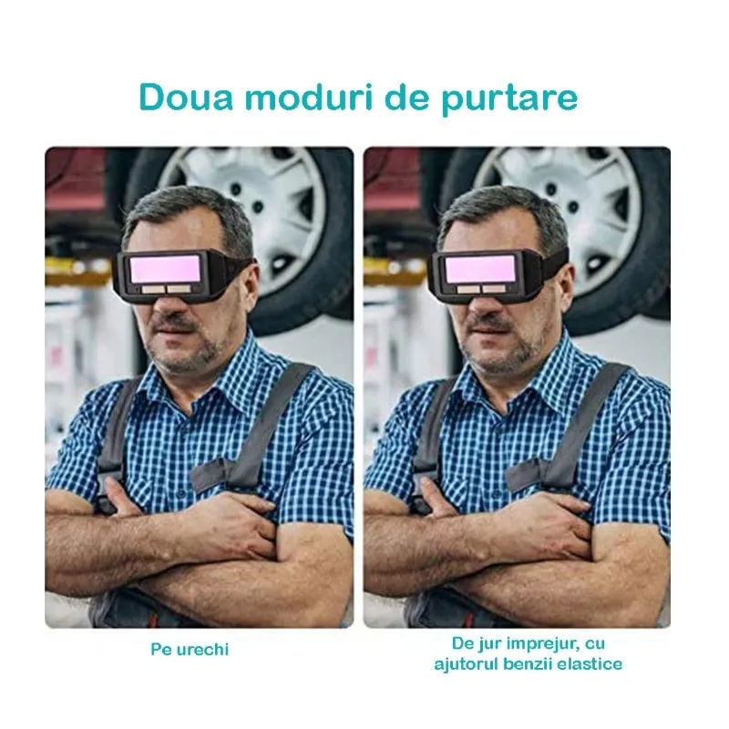 Ochelari de protectie pentru sudura, automati cu cristale lichide