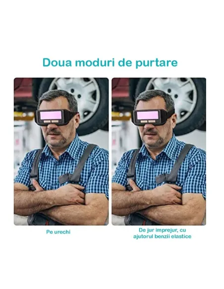 Ochelari de protectie pentru sudura, automati cu cristale lichide