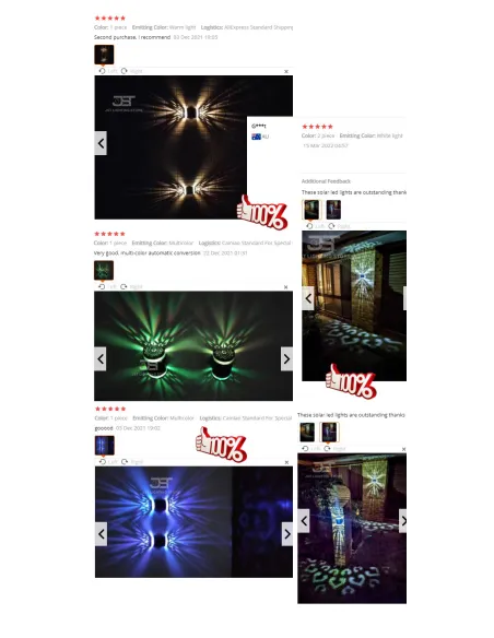 Lampă solară de perete cu panou solar IP65