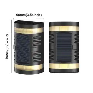 Lampă solară de perete cu panou solar IP65