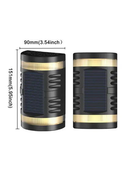 Lampă solară de perete cu panou solar IP65