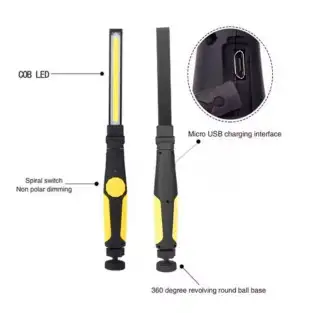 Lampa de lucru COB-LED cu acumulator 2