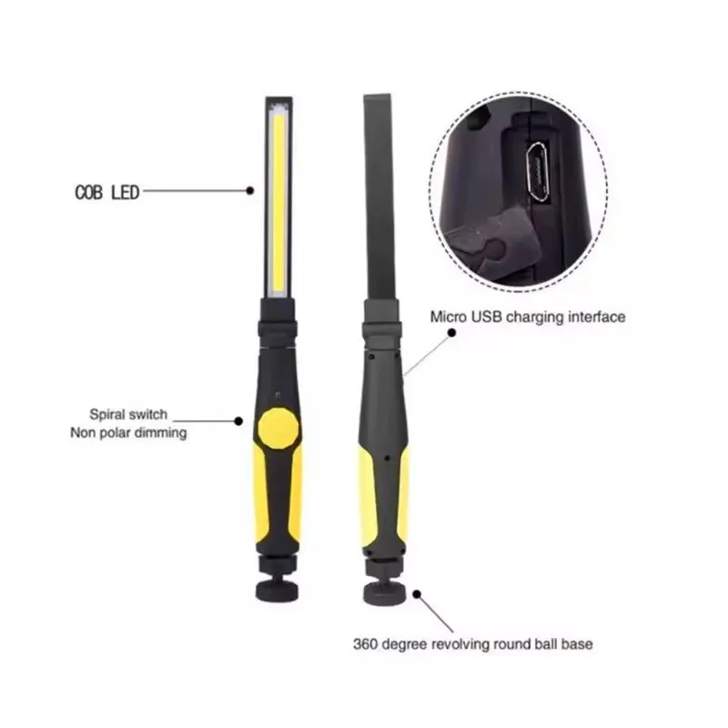 Lampa de lucru COB-LED cu acumulator