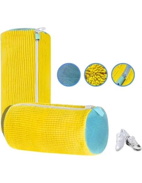 Sac Universal pentru Spălat Încălțăminte – Galben