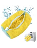 Sac Universal pentru Spălat Încălțăminte – Galben