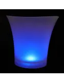 Frapieră cu boxă Bluetooth LED-uri ritmice, Capacitate 7L – Pentru Șampanie și Vin