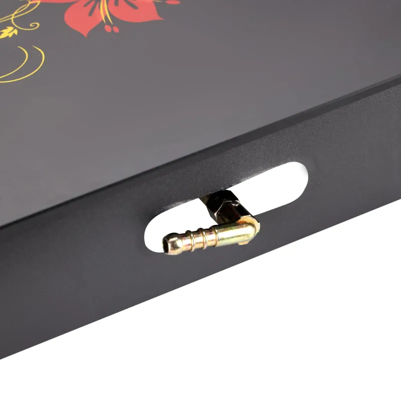 Aragaz ERTONE MN-1102, 2 Arzatoare din fonta, sticla securizata, aprindere pe quartz, negru,